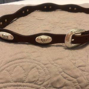 Silver Creek Classics kids heart belt